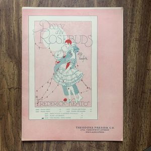 Two Pianos, Four Hands “Dance of the Rosebuds” 1938 by Frederick Keats